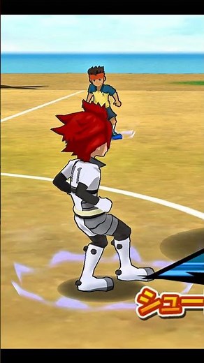 Inazuma Eleven Go Strikers 2013-Black Ash x White God Hand X VS Ryuusei Blade x Maximum Fire #shorts