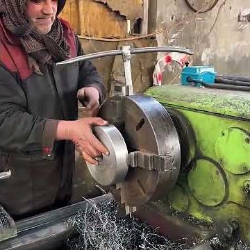 The Magic of the Lathe | Transforming Iron into a Shining Masterpiece