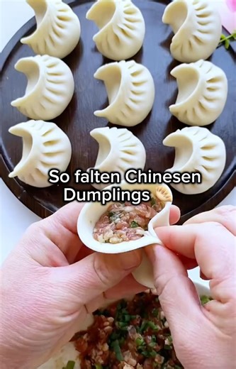 So faltest du perfekte Dumplings #chinesischessen #essen#rezepte #dumplings