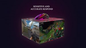 BENGOO Gaming Mouse Wired, Ergonomic Gamer Laptop PC Optical Computer Mice with RGB Backlit, 4 Adjustable DPI Up to 3600, 6 Programmable Buttons for Windows 7/8/10/XP Vista Linux -Black