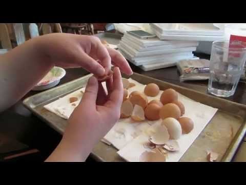 How to Peel the Skin out of an Eggshell
