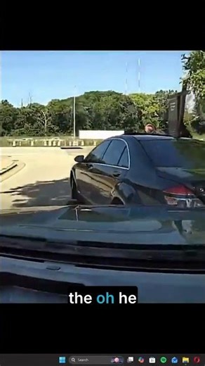 Mercedes Pushes 160+ MPH During Police Pursuit #highspeed #chase #shorts #skit