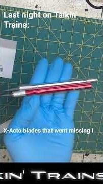 I now own 23 Exacto Knives....