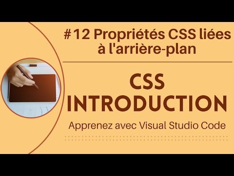 [Apprenez avec VSCode] Introduction au CSS #12 Propriétés CSS liées à l'arrière-plan