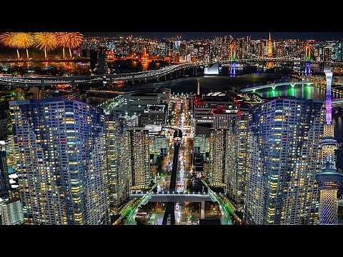 Tokyo Night View Guide in 4K｜Best Spots to Visit in the City That Never Sleeps