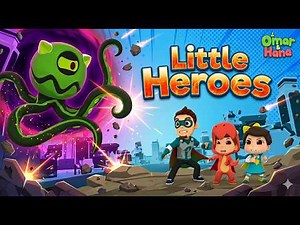 Little Heroes 🦸‍♀️⚡🎭 | Islamic Series & Songs For Kids | Omar & Hana English