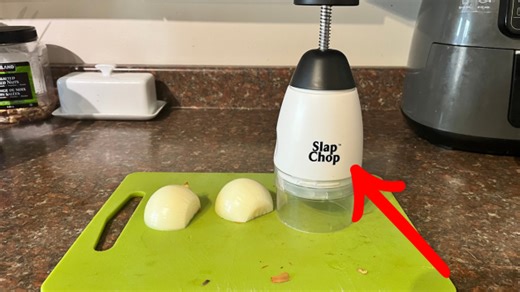 Watch HONEST review of the Original Slap Chop Slicer Chopper on Amazon Live