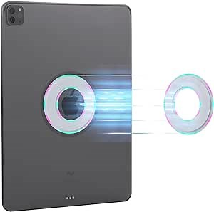 Nillkin iPad Wall Mount Holder, Magnetic Stand for 7-14" Tablets, Kindle, Surface - Gray