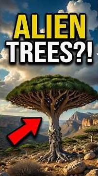 The Island Where Trees Look Like Aliens — Socotra #shortsfeed #travel #nature