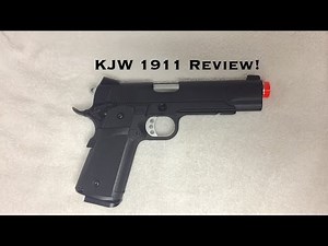 KJW Full Metal Custom 1911 Tactical HI-CAPA Gas / CO2 Blowback Review!