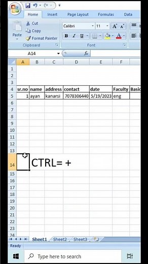 How to add extra column Excel ❤️❤️😨😨😨