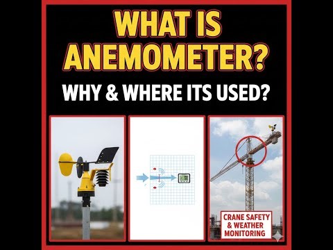 Anemometer Explained | What, Why, Where & How It Is Used | Construction Essentials