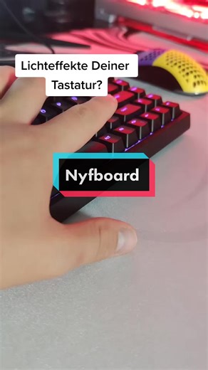 Erlebe die besten Lichteffekte Deiner Tastatur