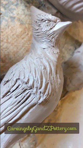 Ceramic Bird Clay Bird Sculpture #handmadeceramics #pottery #ceramicartist #sculpture #animalartist