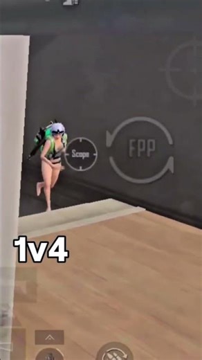 1v4 Intense Clutch in BGMI 🔥 | [Aapka Game Name]#viral #pubg #mobilegame #1v4clutch #bgmi