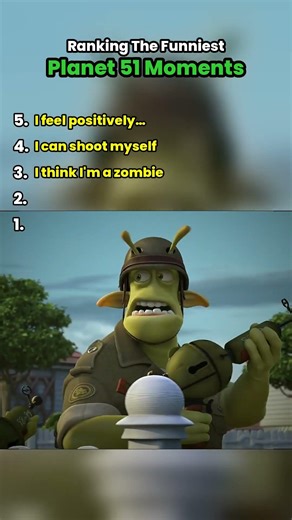 Ranking Funniest Planet 51 Moments
