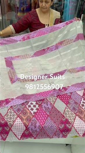 Pure cotton shirt and Dupatta without pant designer suits at Affordable Outlet Hansi 9812556907