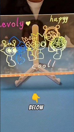 The Magical Glowing Drawing Board! ✨🦉 Amazing Transparent Art Challenge for Kids!
