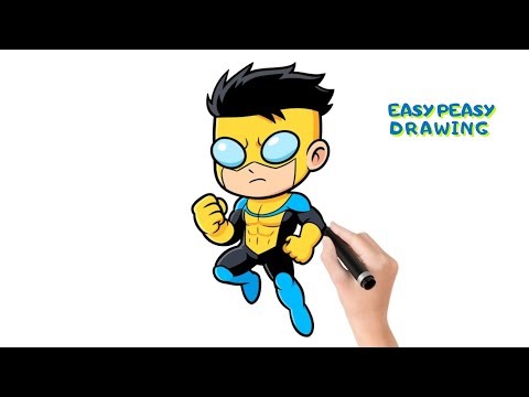 How to draw invincible
