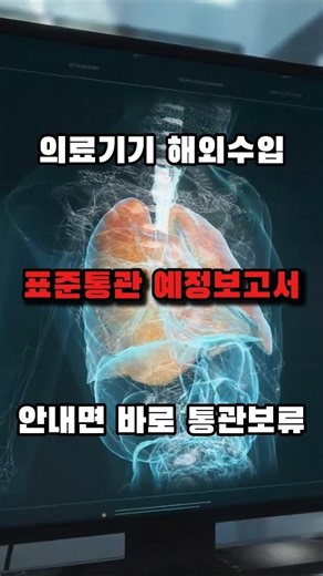 해외 의료기기 수입했다가 통관 막히는 진짜 이유! 표준통관예정보고서 모르면 수입 절대 못 합니다