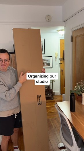 Organizing Our Tiny NYC Apartment Bathroom with IKEA Bookshelf