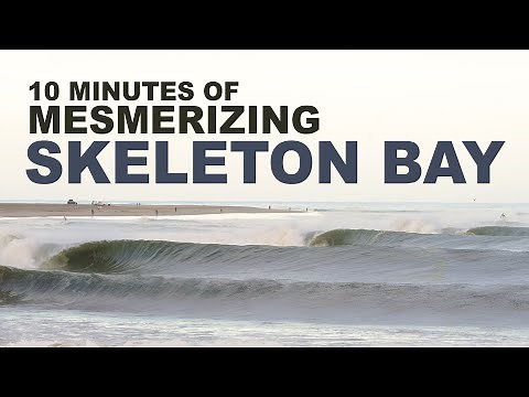 Mesmerizing Skeleton Bay | Raw surf from the best swell of the year