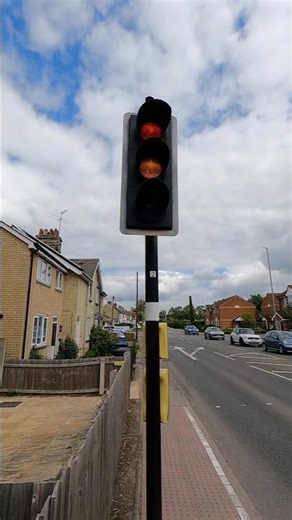 Huntingdon: St Peters Road, Ultra Signal Traffic Lights Puffin Crossing