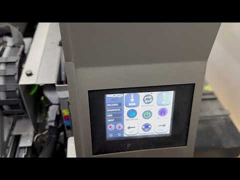 Replacing the print head on DCS 1800