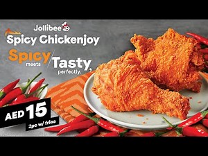 Jollibee Spicy Chickenjoy! Spicy Meets Tasty, Perfectly