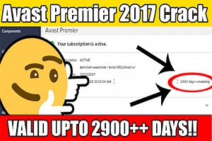 Vsoft4u-Tech Starts Here: Avast Premier License File Crack Valid Up to 2900 Days