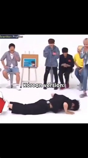 Seventeen Chinese vs Korean standing up version 😭🤣 #seventeen #kpop #ytshorts #viral