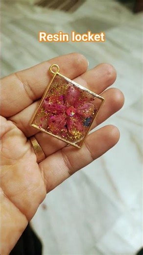 “Resin Locket DIY | Easy Aesthetic Pendant Making | Handmade Jewellery Tutorial”