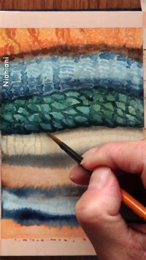 Cozy Pile of Sweaters in Watercolor: Tutorial Coming Tomorrow!