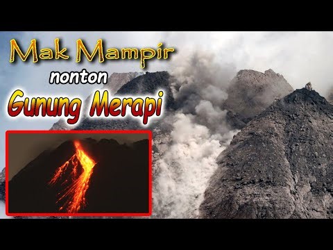 MAGMATIC CONTINUITY OF MERAPI (12/12/2025) #merapi #siagamerapi #incandescent lava