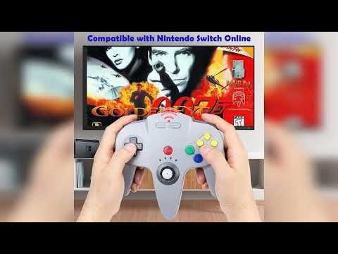 Review: 2.4 GHz Wireless N64 Switch Online Controller, USB Receiver & N64 Receiver, Compatible...