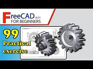 FreeCAD 0.20/0.21 Beginners tutorial: practical exercise 99