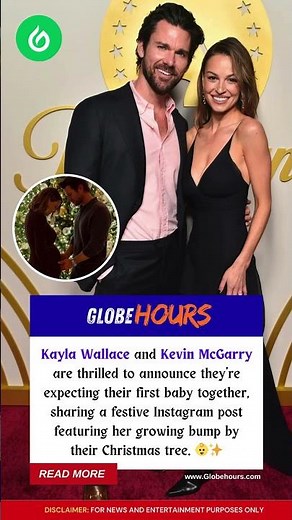 Kayla Wallace Expecting First Baby with Husband Kevin McGarry! ❤️🎄