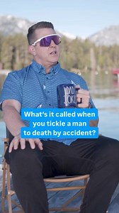 Tickle a man to death #dadjokes #docktok #dadhumor #dadlife #jokes #funny #comedy | Logan Lisle