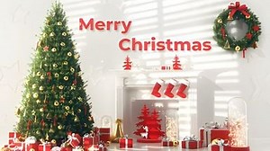 Decorated Christmas Tree Intro (Widescreen | Logo) | Renderforest