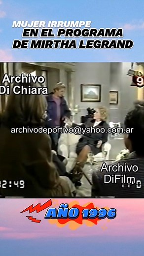 219K views · 3.3K reactions | Mujer se mete en vivo en el programa de Mirtha Legrand | Maxi Di Chiara | Facebook