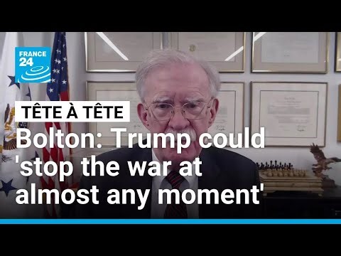 'Trump could be ready to stop the war at almost any moment,' ex-adviser John Bolton says