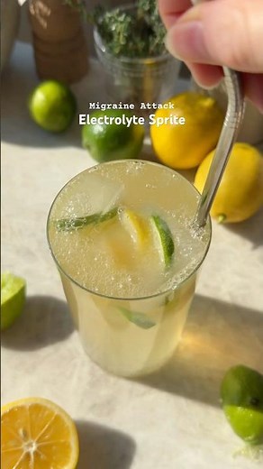 Homemade Sprite Recipe (with Electrolytes)
