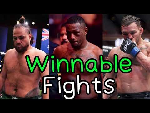 Matchmaking WINNABLE Fights for the UFC Biggest Losers