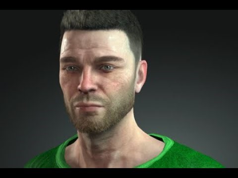Real Human - Man 01 - Character Game for Unity 6 - video 2