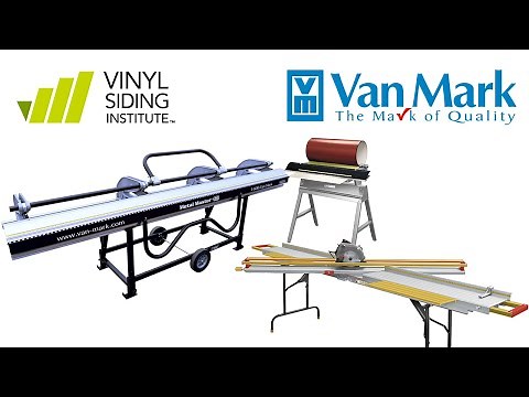 VSI - Vinyl Siding Institute Installer Trainee Event - Van Mark Brake & Trim-A-Table TAT60 Operation