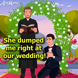 502K views · 7.9K reactions | A genius plan helped the bride make her groom never want to cheat again | AmoMama.com | Facebook