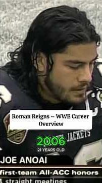 Roman Reigns WWE Career
