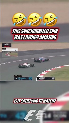 Just like Latifi and Schumacher in Abu Dhabi 2022