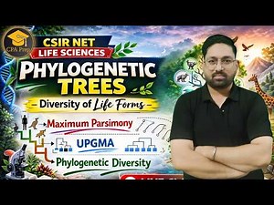 Le-04 Phylogenetic diversity, UPGMA, Maximum parsimony | Diversity of Life Forms #drajitrai