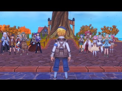 Rune factory 5 Ending Cutscene (Before & After Marriage, Japanese & English voices)